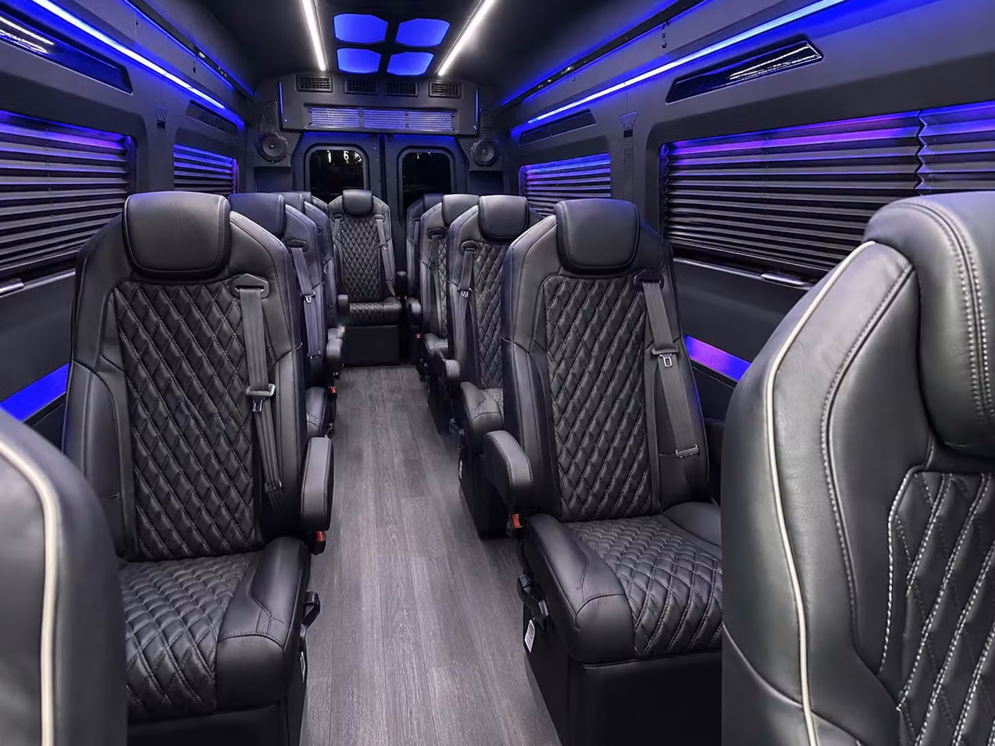 new bedford sprinter van rental with driver