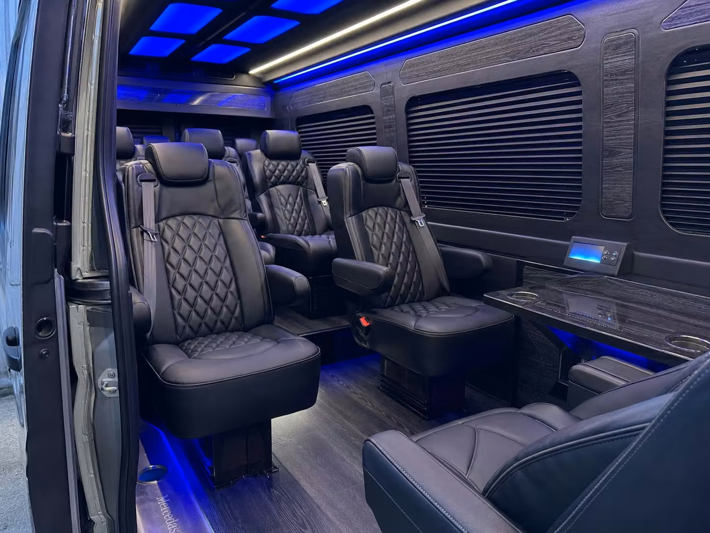 sprinter van transportation for groups and events across new bedford